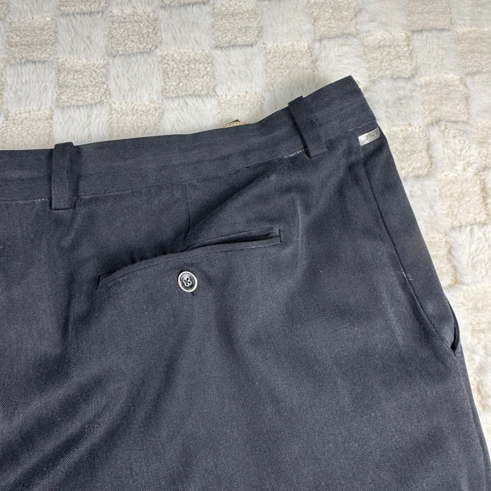 Tommy Bahama‎ Marlin Gray Herringbone Dress Pants Men's Business Career - Picture 6 of 10